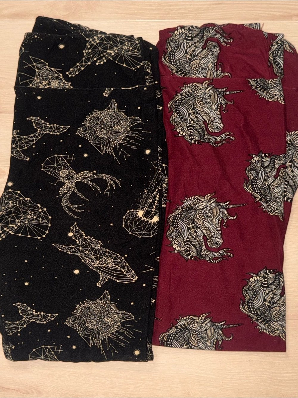 2 pairs of LuLaRoe TC leggings